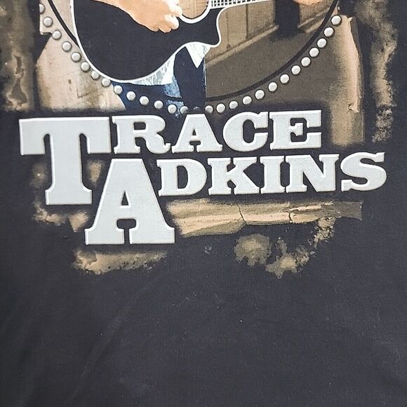 Trace Adkins T Shirt Adult Medium Cowboys Back In Town Concert Tee 2010 Made USA - Picture 5 of 14